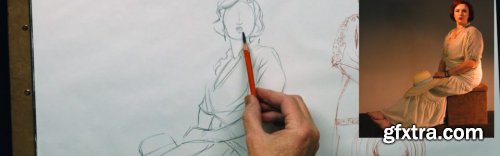 Line, Mass, & Form in Costumed Figure Drawing with Bill Perkins