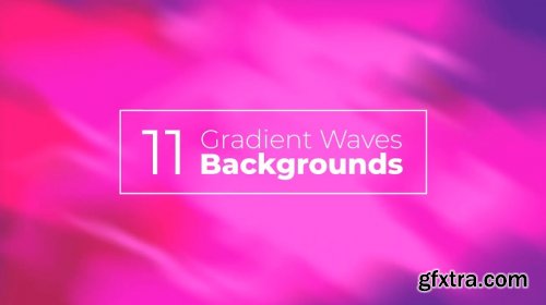 11 Gradient Waves Backgrounds 
