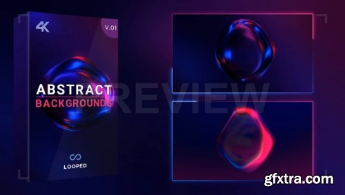 Dark Glowing Liquid Sphere Loop Pack 871878