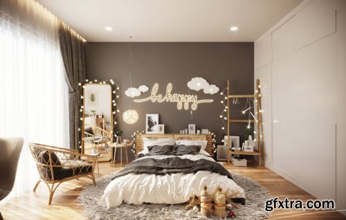 Modern Style Bedroom 607