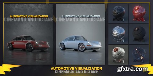  Automotive Visualization with cinema4d and octane render