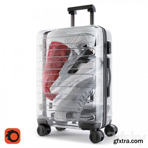 Xiaomi 90 Points Supreme Transparent Suitcase