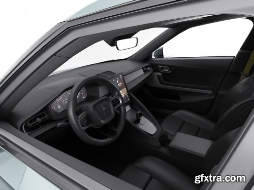  Polestar 2 2020 3D model