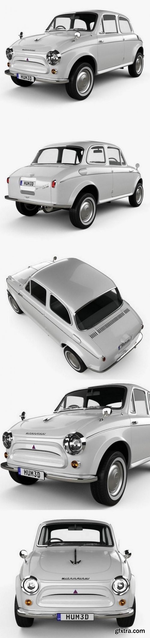 Fiat Mitsubishi colt 500 1960