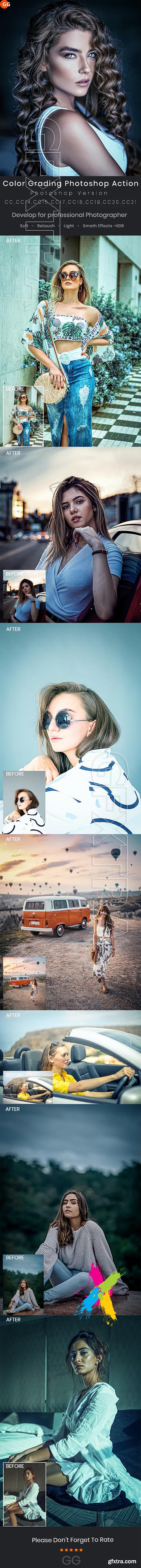 GraphicRiver - Color Grading Photoshop Action 29735574