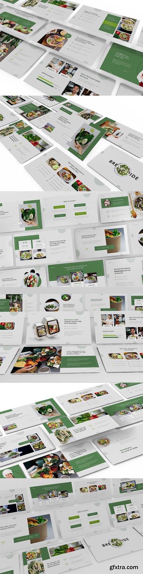 Saladslice Powerpoint, Keynote and Google Slides Presentation Template