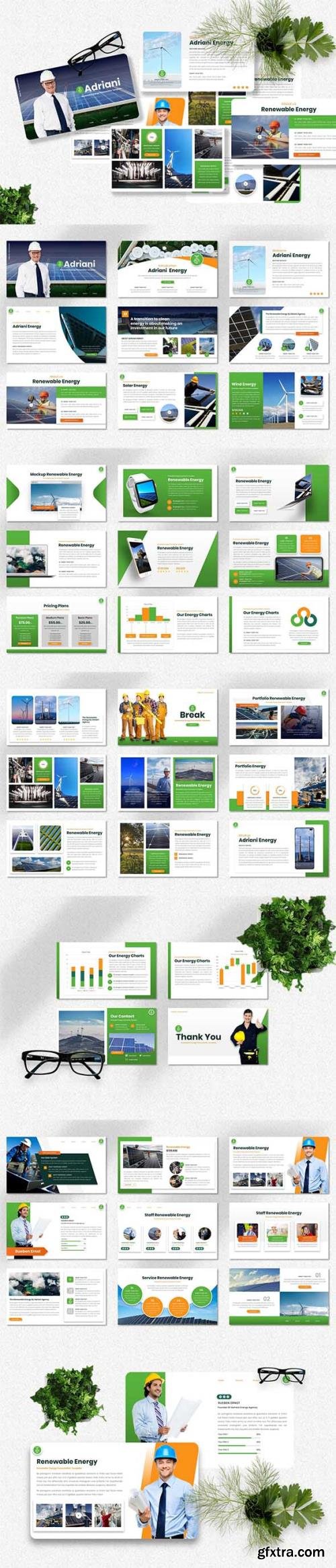 Adriani - Alternate Power Powerpoint Template