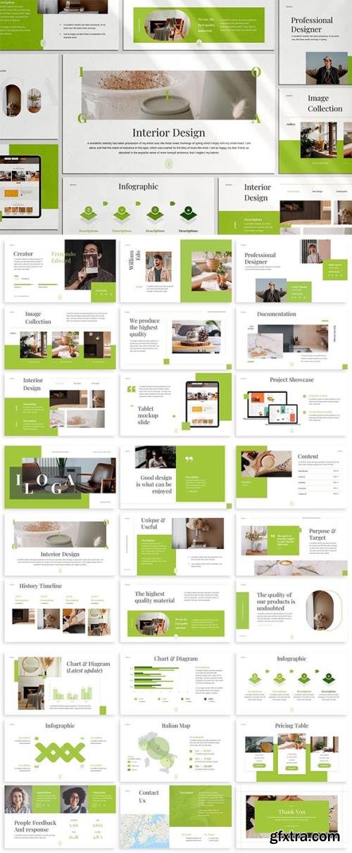 Iloga - Interior Design Keynote Template