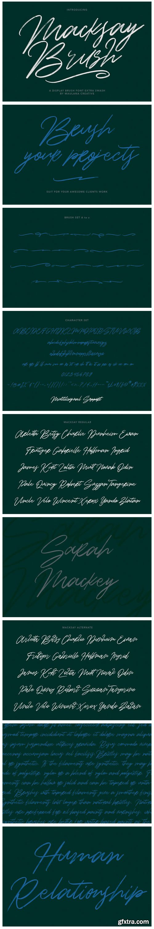 Macksay Font