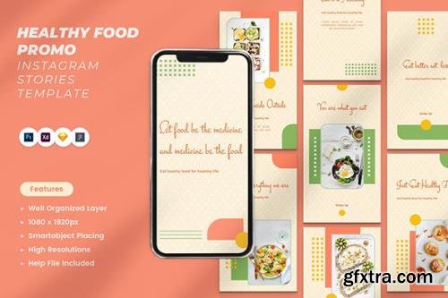 Healthy Food Promo Instagram Stories