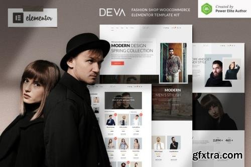 ThemeForest - DEVA v1.0.0 - Fashion Store WooCommerce Elementor Template Kit - 30276658