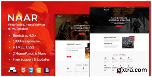 ThemeForest - Naar v1.0.4 - Fire Brigade Responsive HTML Template - 23153555