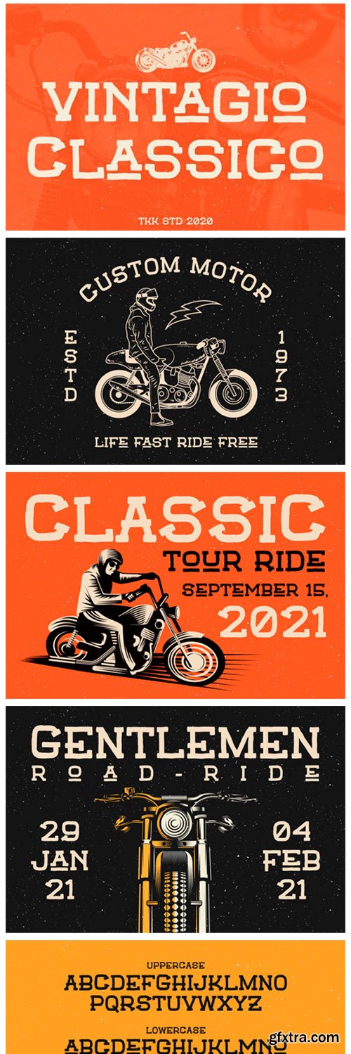 Vintagio Classico Font