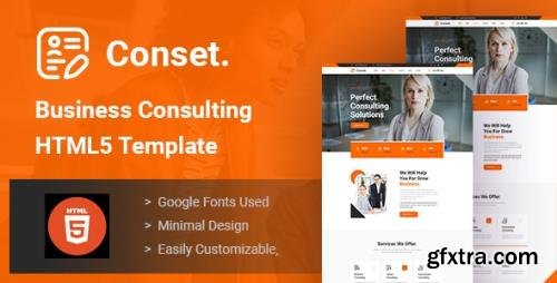 ThemeForest - Conset v1.0 - Business Consulting HTML5 Template - 30259472