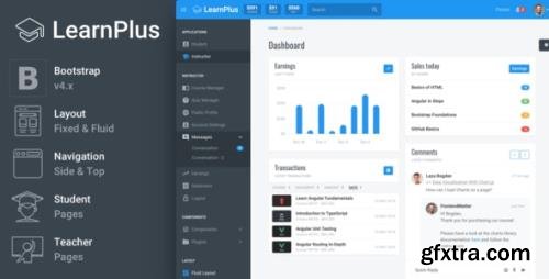 ThemeForest - LearnPlus v4.4.0 - Learning Management Application - 15287372