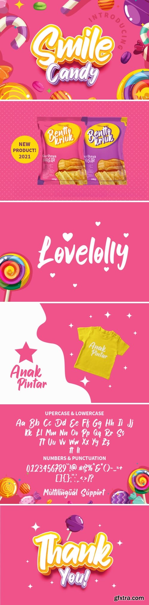 Smile Candy Font