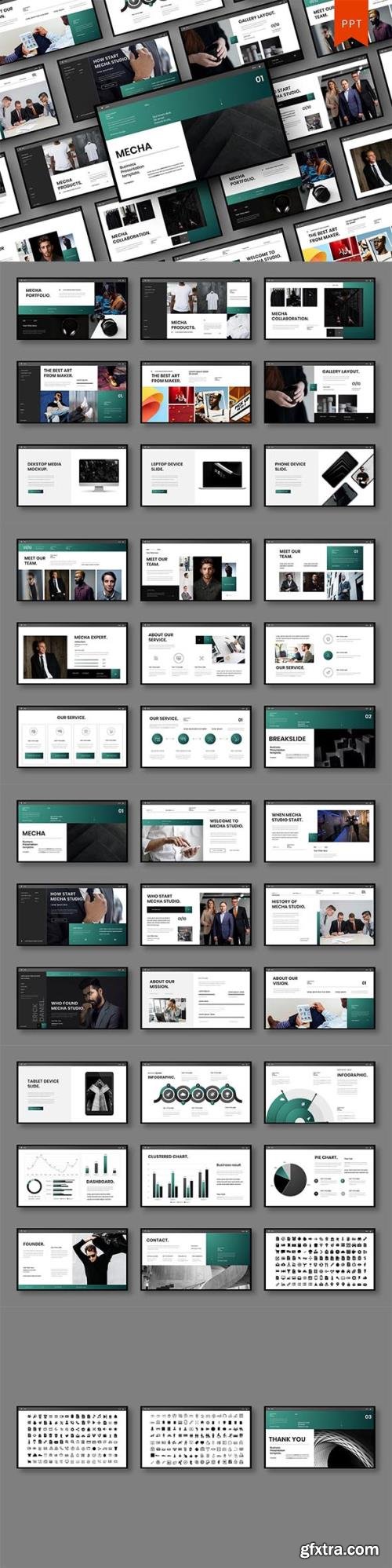 Mecha – Business PowerPoint Template