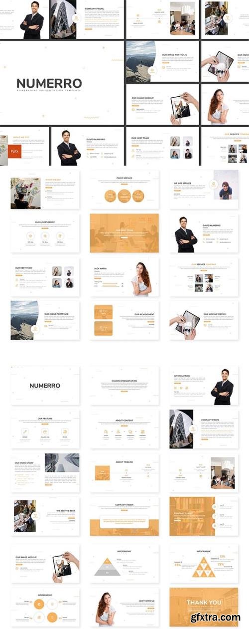 Numerro - Multipurpose Powerpoint, Keynote and Google Slides Template