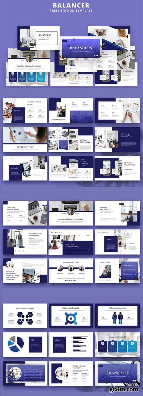 Balancer Powerpoint, Keynote and Google Slides Template VL2