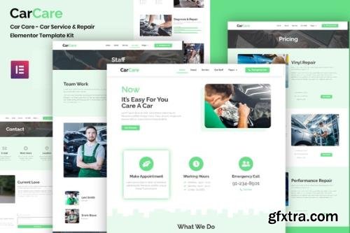 ThemeForest - CarCare v3.0.11 - Auto Service & Repair Elementor Template Kit - 30257365