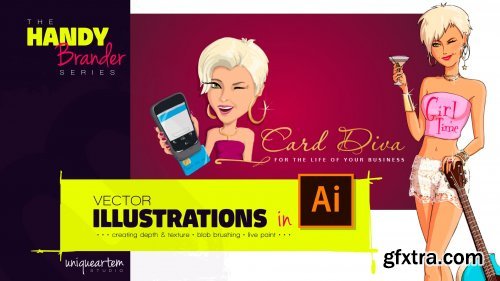 The Handy Brander series: Vector Illustrations in Illustrator