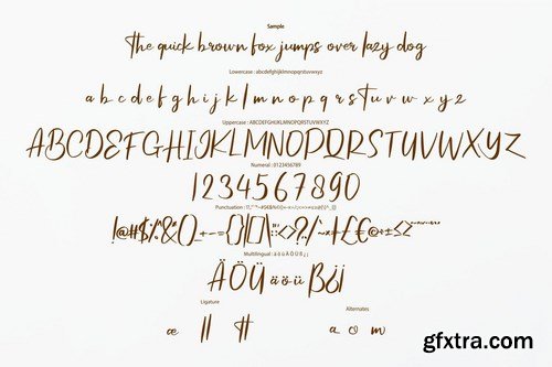 Hefasik Modern Script Font