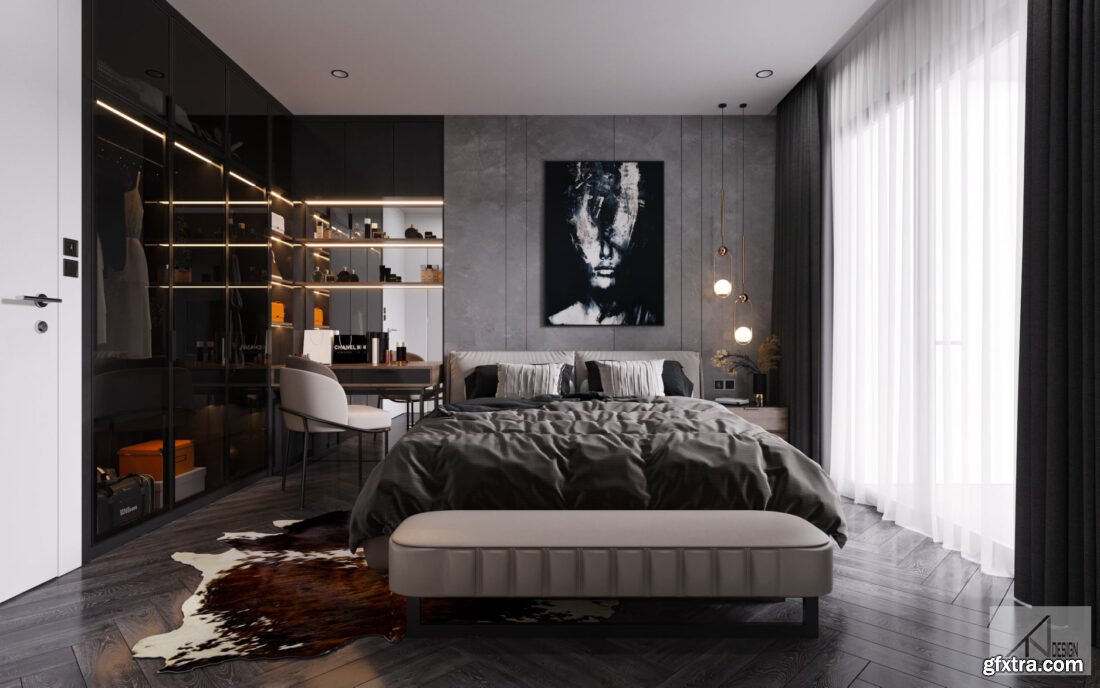 Modern Style Bedroom 625 Gfxtra