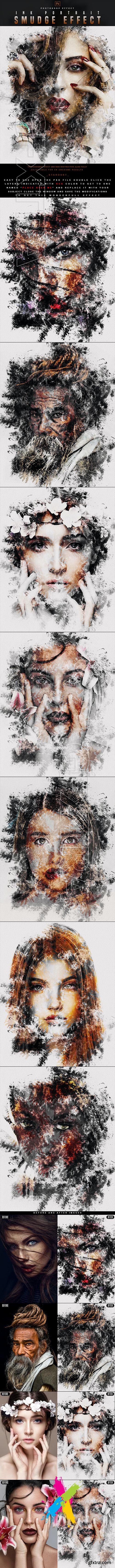 GraphicRiver - Smudge Portrait - Photoshop Effect 30177572