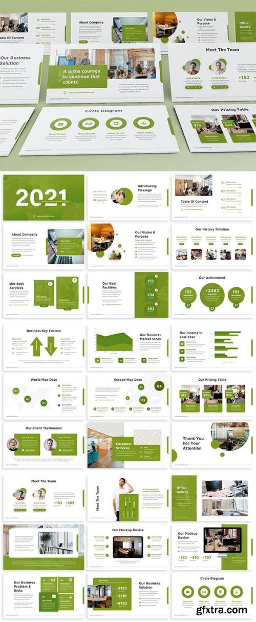 2021 Annual Report Keynote Template