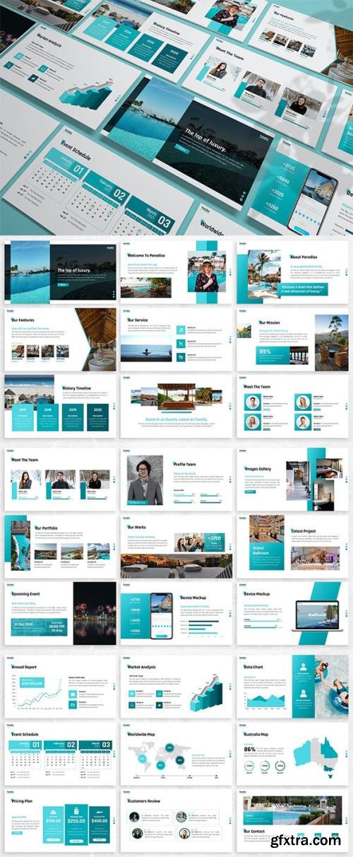 Paradiso - Vacation Powerpoint Template