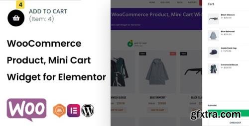 CodeCanyon - TFMiniCart&Product - WooCommerce Product, Mini Cart Widget for Elementor - 30274016