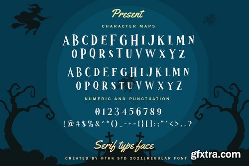 Wizardry Night - Mystery Movie Font