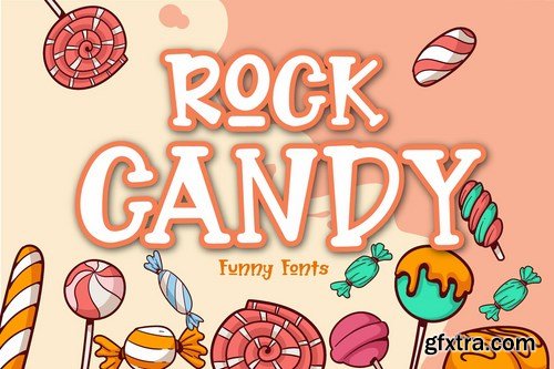 Rock Candy - Funny Font