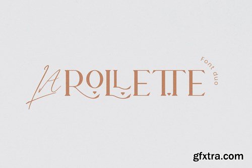 LaRollette Font Duo