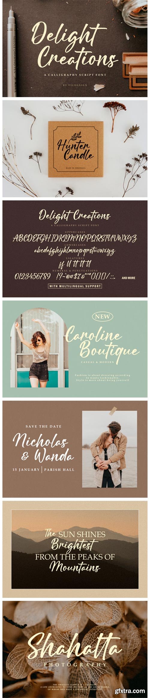 Delight Creations Font