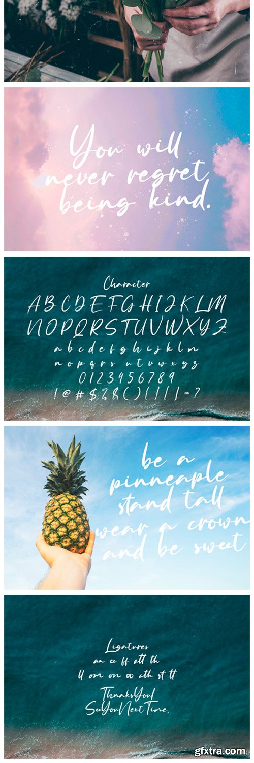 Anyer Beach Font