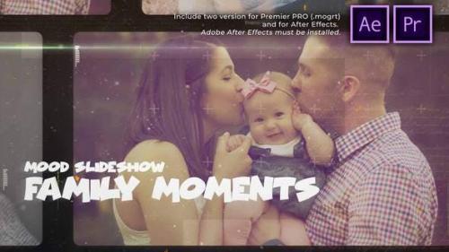 Videohive - Happy Family Moments Slideshow