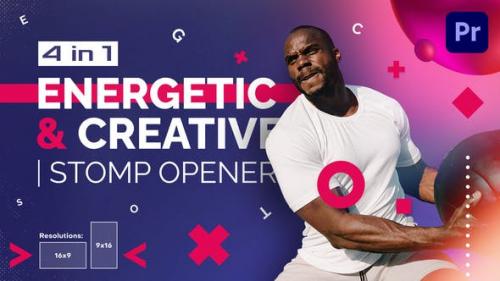 Videohive - Energetic And Creative | Stomp Opener | Mogrt