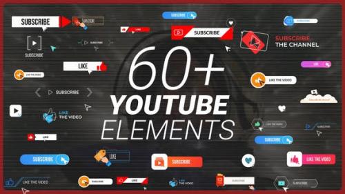 Videohive - Youtube Subscribe Pack MOGRT