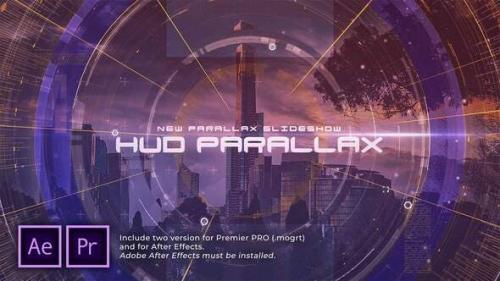 Videohive - HUD Parallax Slideshow