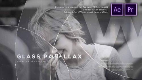 Videohive - Glass Circles Parallax Slideshow