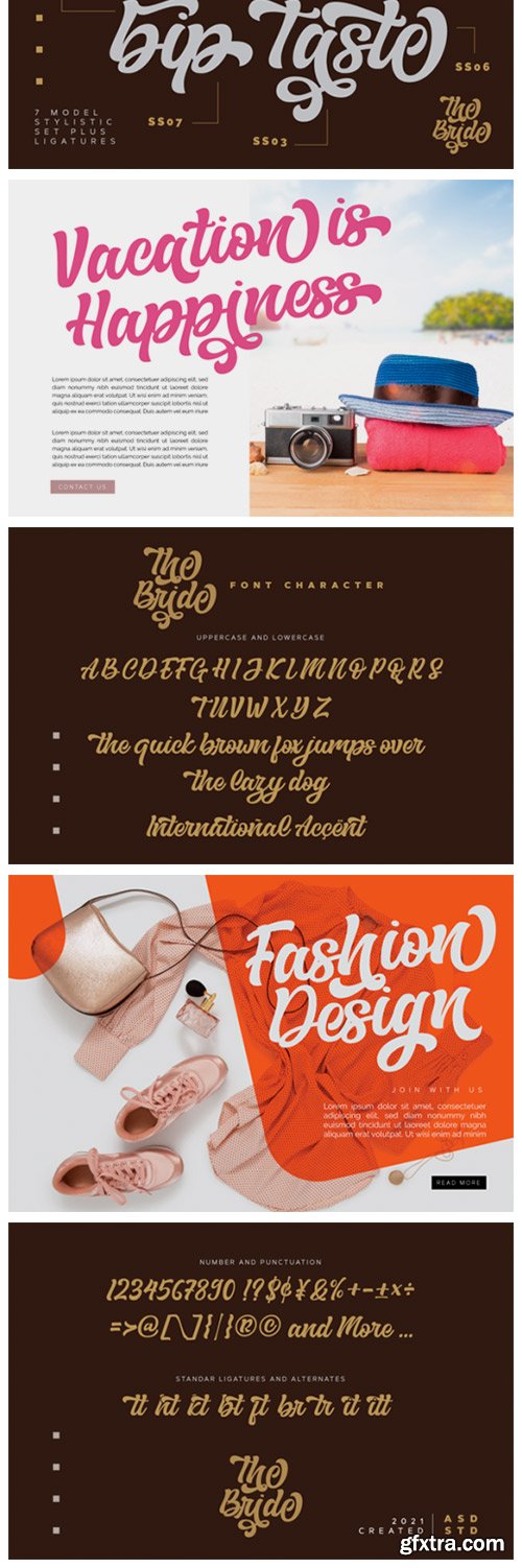 The Bride Font