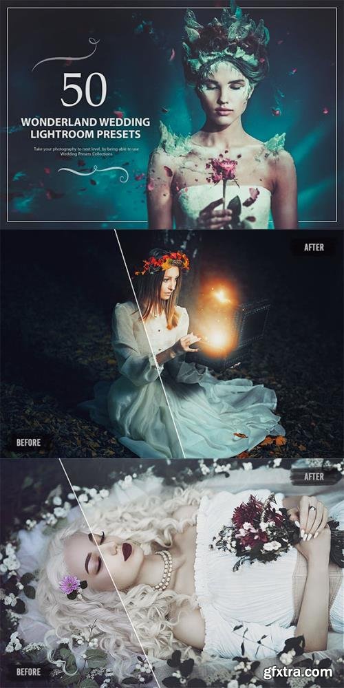 50 Wonderland Wedding Lightroom Presets 5784307