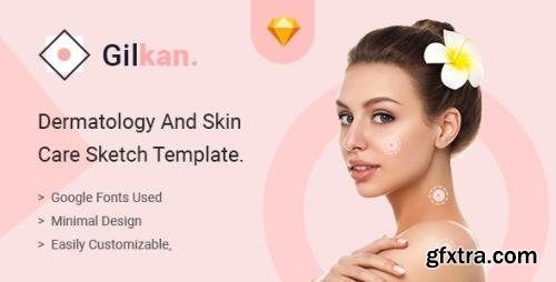 ThemeForest - Gilkan v1.0 - Dermatology and Skin Care Sketch Template - 28929215