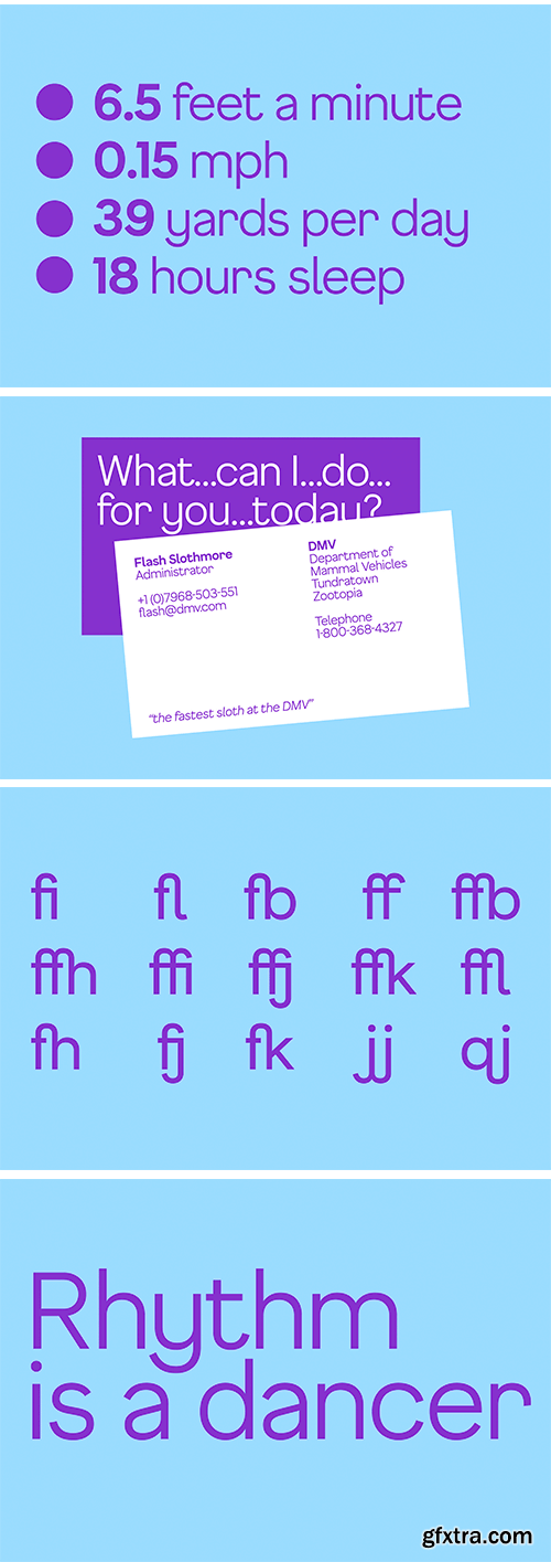 F37 Gruffy Font Family