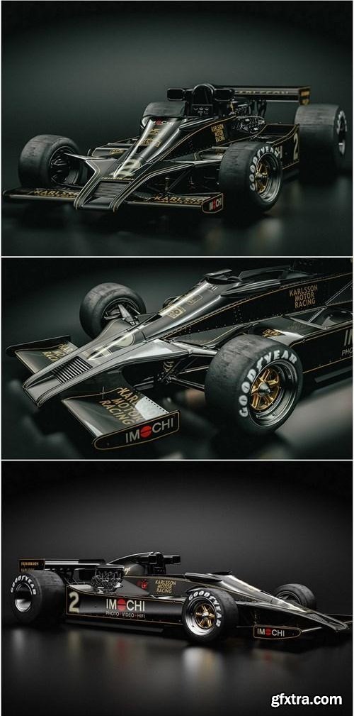 Lotus 78 Formula 3D Model