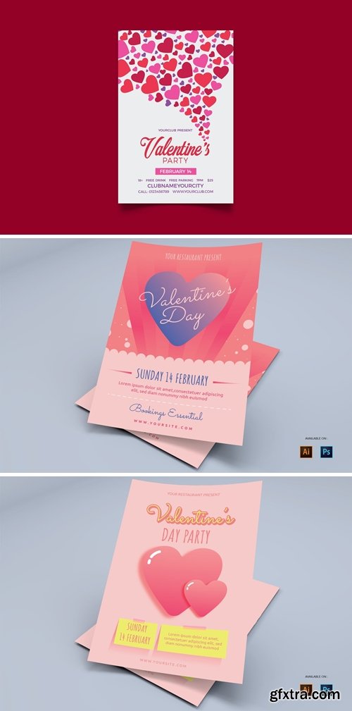 Valentine Day - Flyers Design