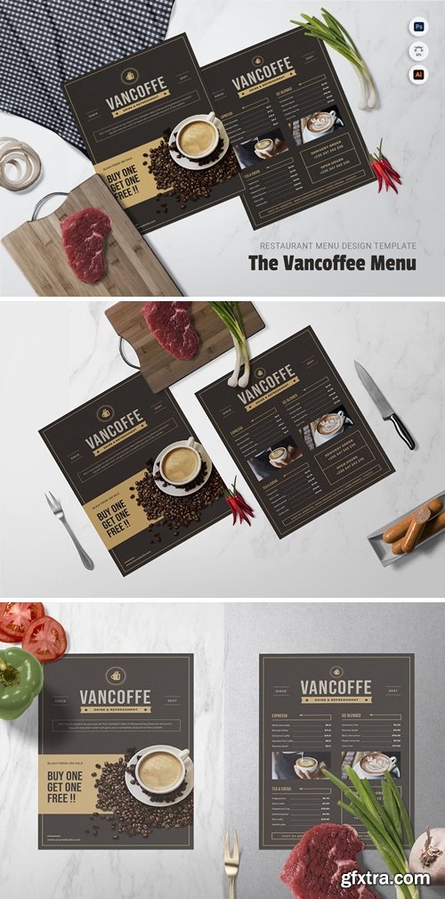 Vancoffee Restaurant Menu