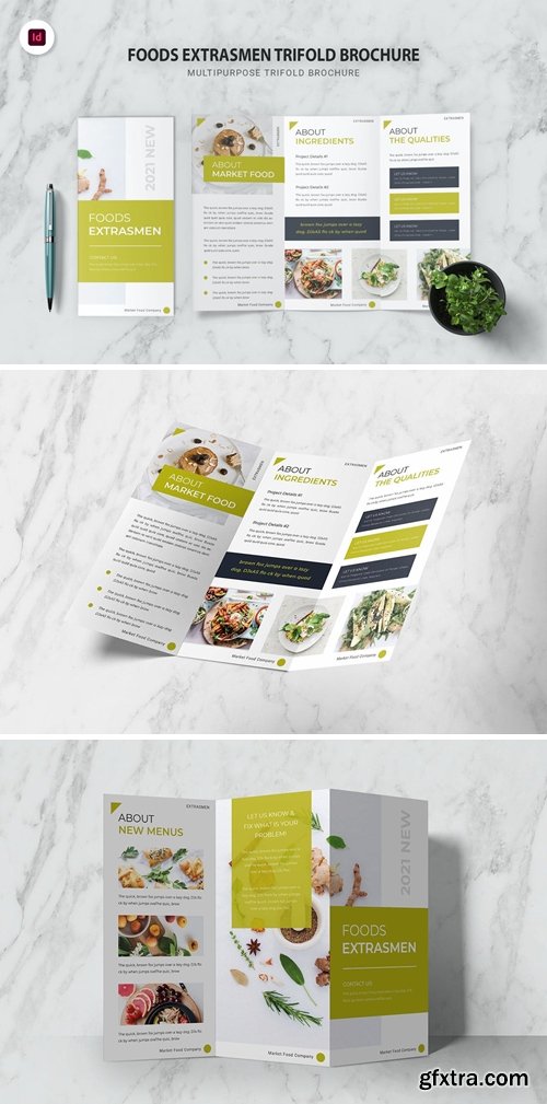 Foods Extrasmen Trifold Brochure