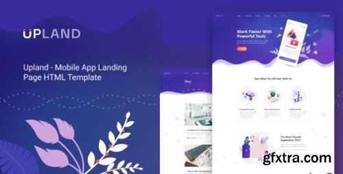 ThemeForest - Upland v1.0 - Mobile App HTML Template - 30125486